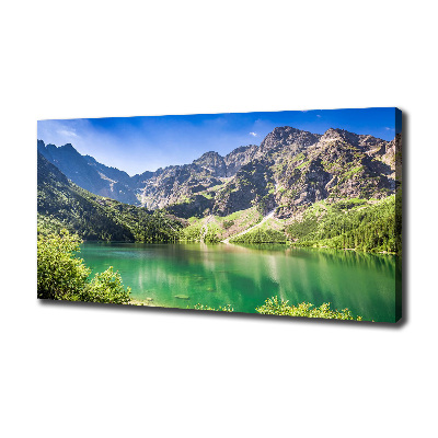 Tableau mural sur toile Oeil moral Tatras