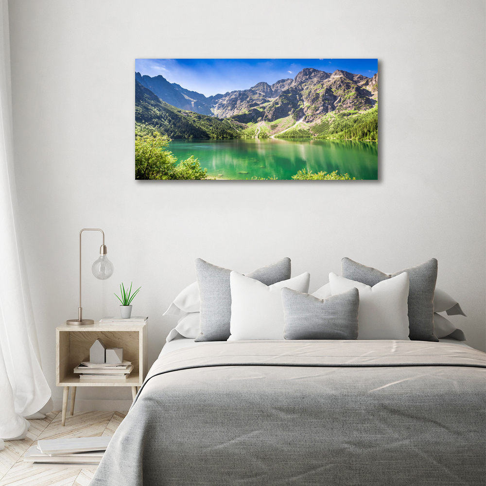 Tableau mural sur toile Oeil moral Tatras