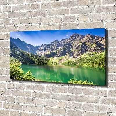 Tableau mural sur toile Oeil moral Tatras