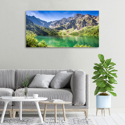 Tableau mural sur toile Oeil moral Tatras