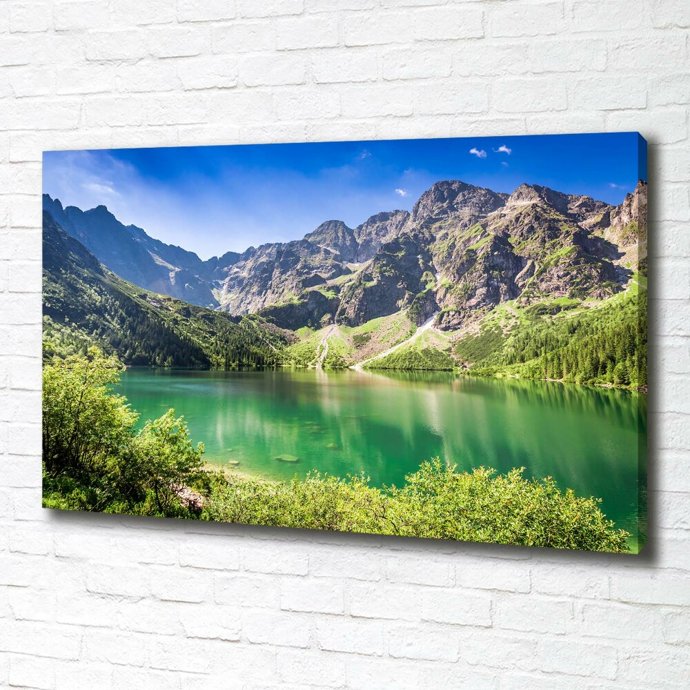 Tableau mural sur toile Oeil moral Tatras