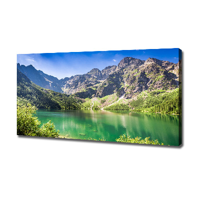 Tableau mural sur toile Oeil moral Tatras