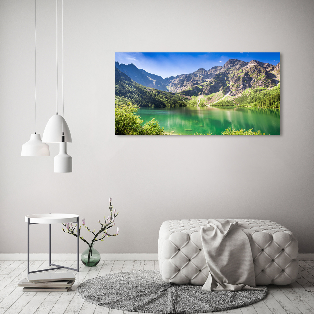 Tableau mural sur toile Oeil moral Tatras