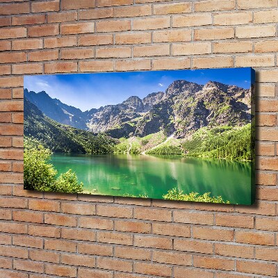 Tableau mural sur toile Oeil moral Tatras