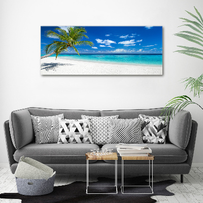 Tableau photo sur toile Plage tropicale