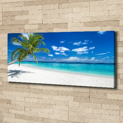 Tableau photo sur toile Plage tropicale