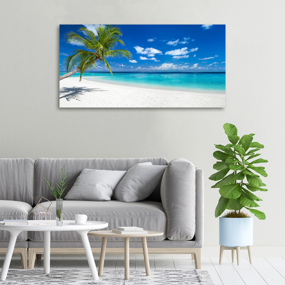 Tableau photo sur toile Plage tropicale