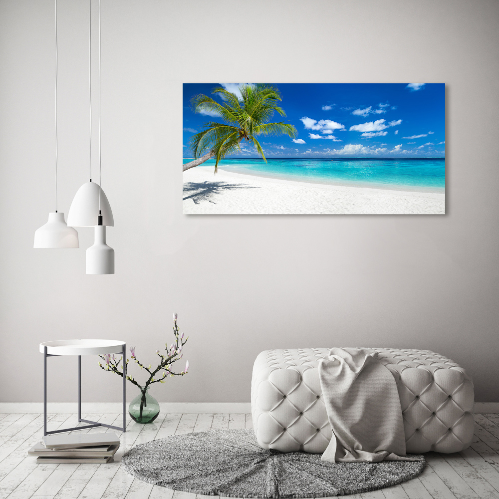 Tableau photo sur toile Plage tropicale