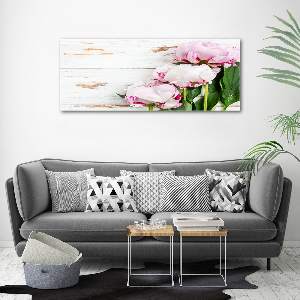 Tableau photo sur toile Pivoines