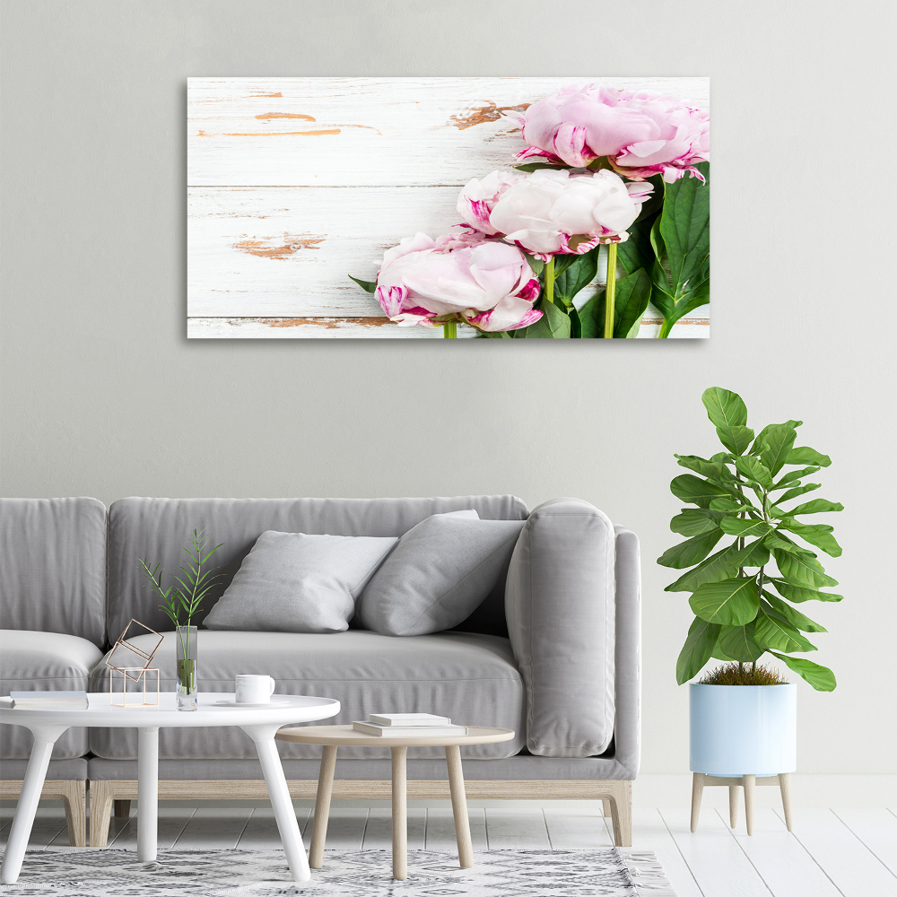 Tableau photo sur toile Pivoines