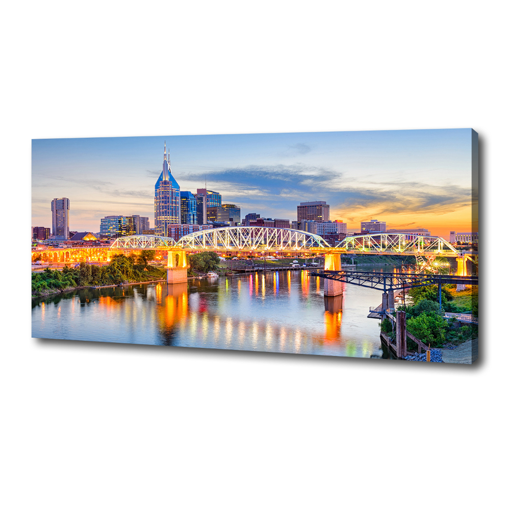 Tableau sur toile Pont du Tennessee USA