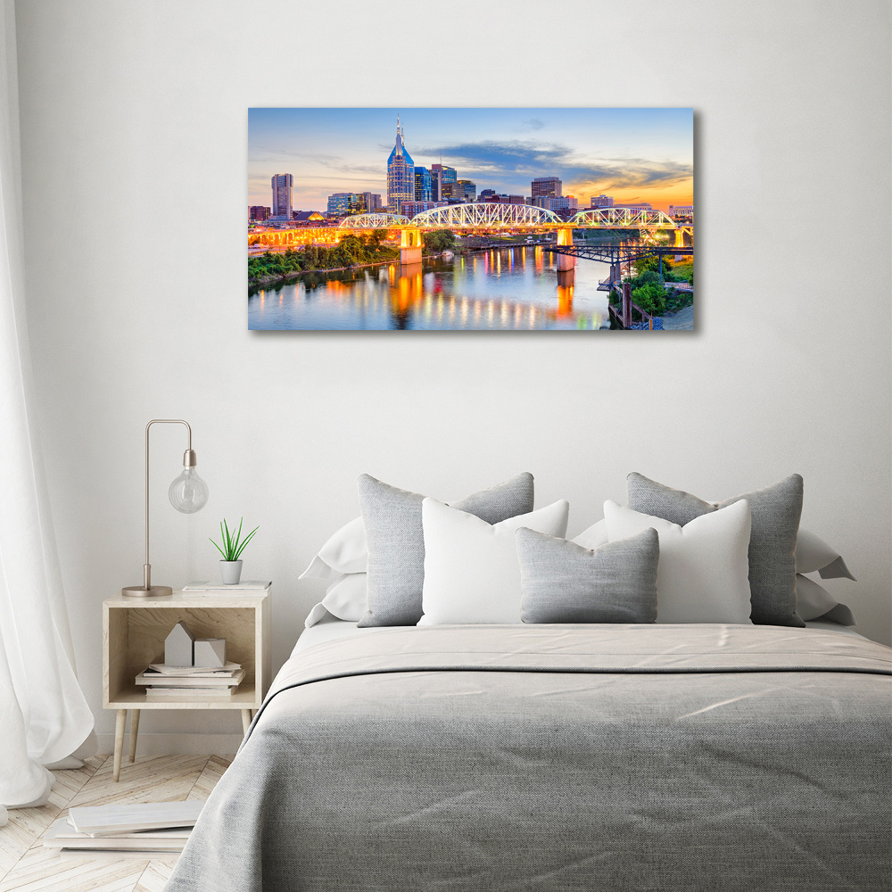 Tableau sur toile Pont du Tennessee USA