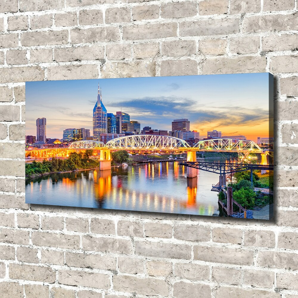 Tableau sur toile Pont du Tennessee USA