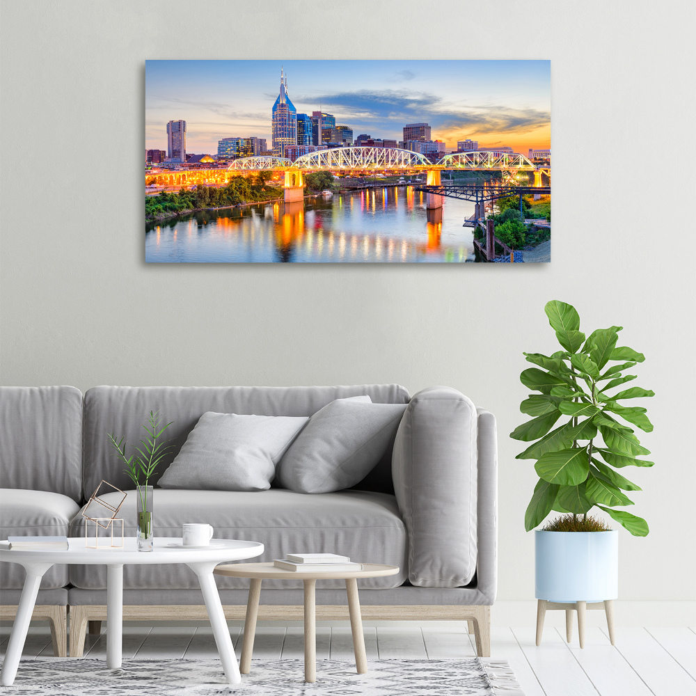 Tableau sur toile Pont du Tennessee USA