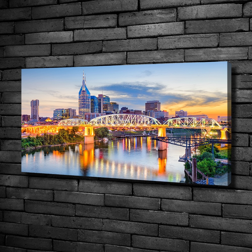 Tableau sur toile Pont du Tennessee USA