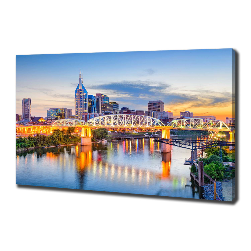 Tableau sur toile Pont du Tennessee USA