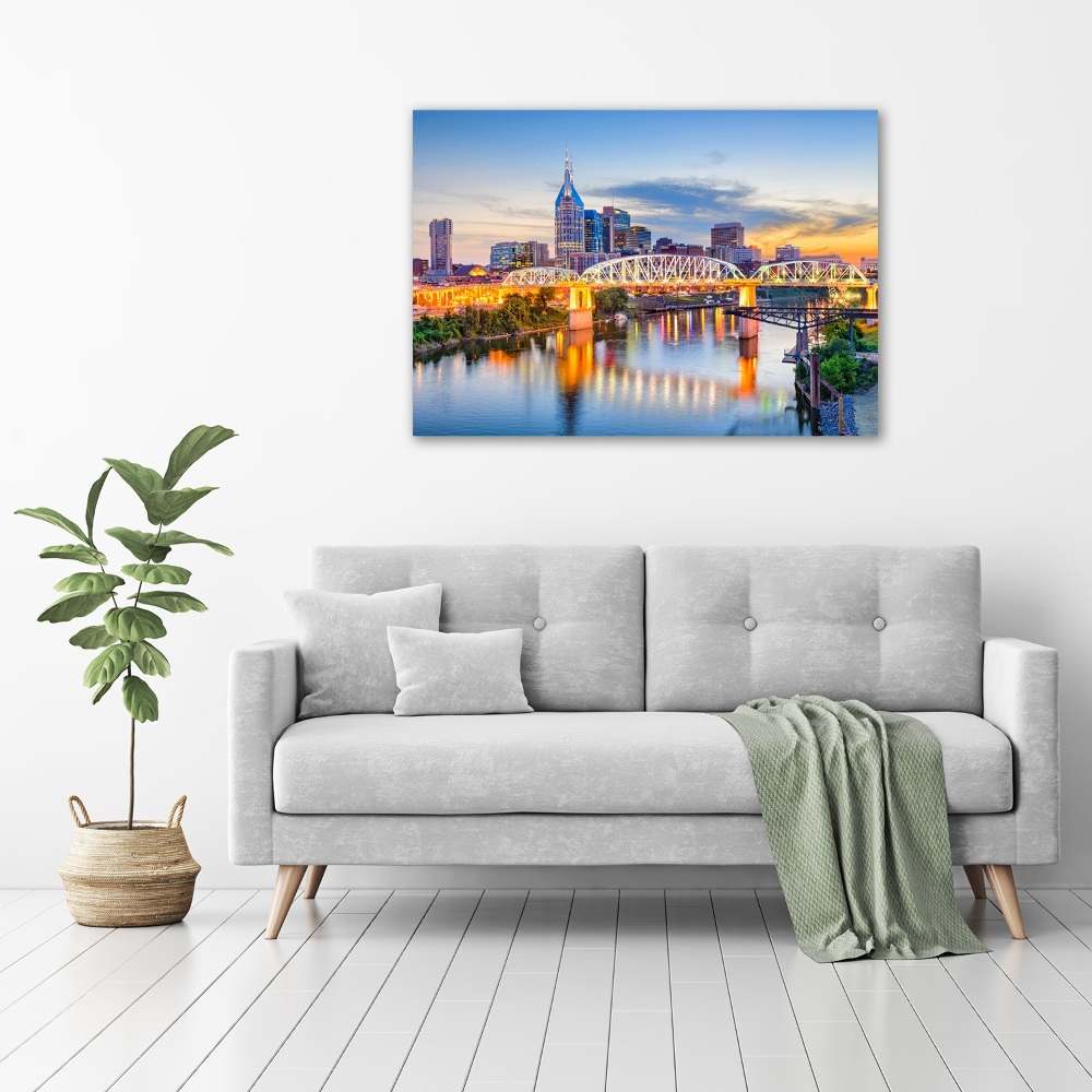 Tableau sur toile Pont du Tennessee USA