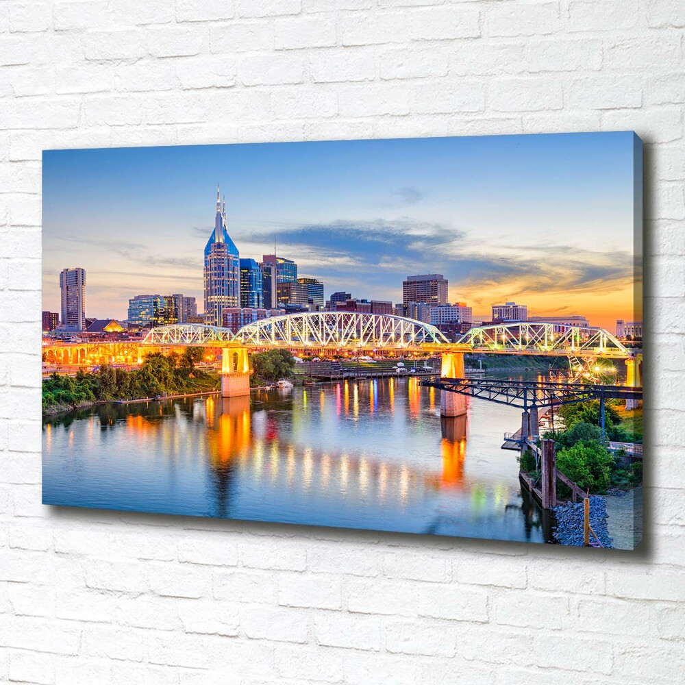 Tableau sur toile Pont du Tennessee USA