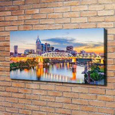 Tableau sur toile Pont du Tennessee USA