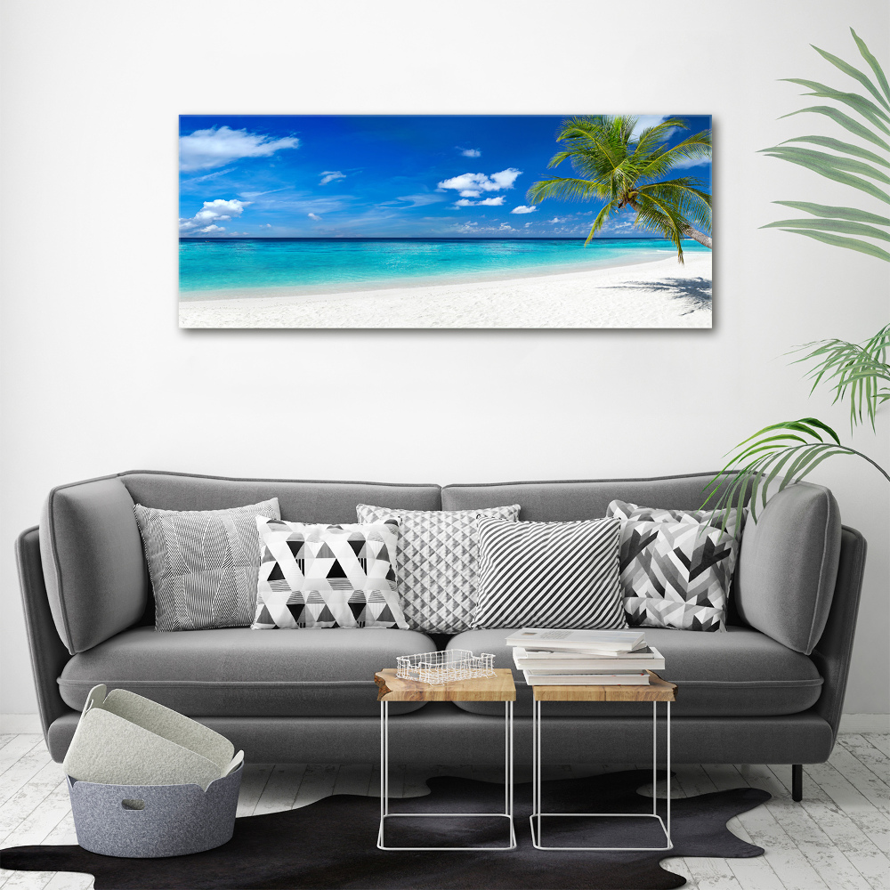 Tableau photo sur toile Plage exotique