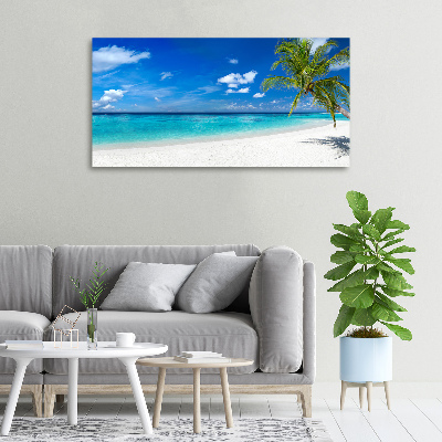 Tableau photo sur toile Plage exotique