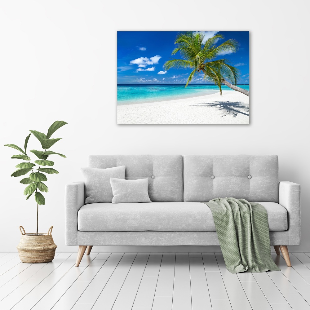 Tableau photo sur toile Plage exotique