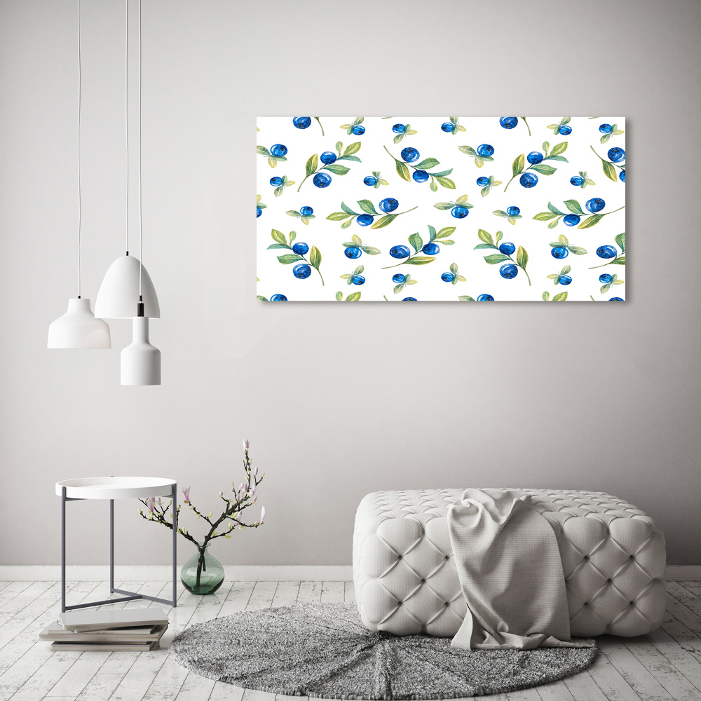 Tableau imprimé sur toile Bleuets