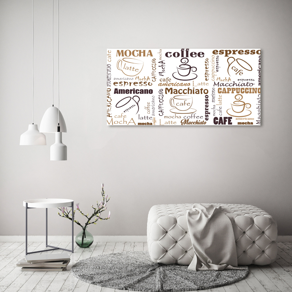 Tableau imprimé sur toile Temps du café