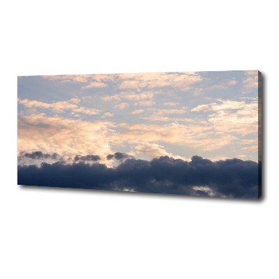 Tableau sur toile Les nuages dans le ciel