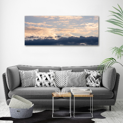 Tableau sur toile Les nuages dans le ciel