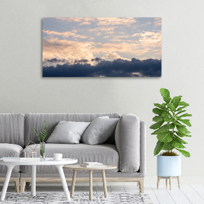 Tableau sur toile Les nuages dans le ciel