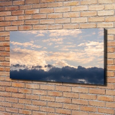 Tableau sur toile Les nuages dans le ciel