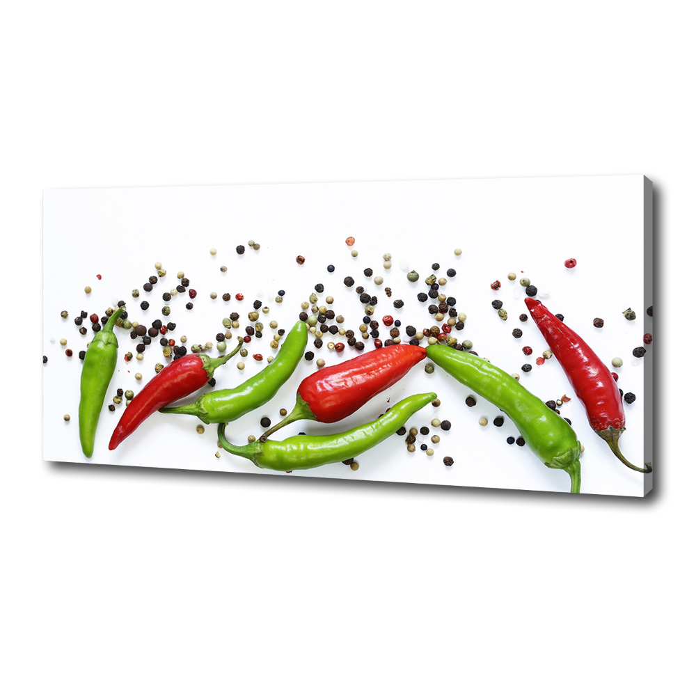 Tableau photo sur toile Piments