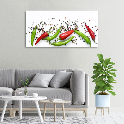 Tableau photo sur toile Piments