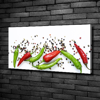 Tableau photo sur toile Piments