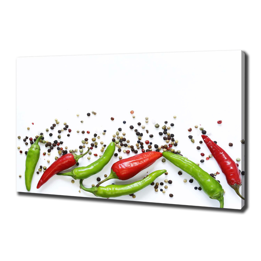 Tableau photo sur toile Piments