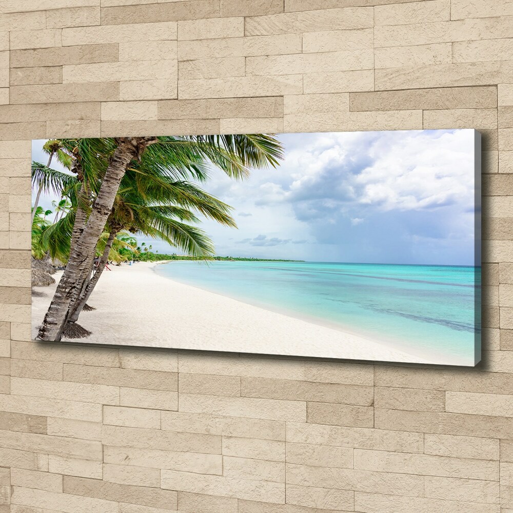 Tableau mural sur toile Plage tropicale