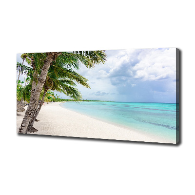 Tableau mural sur toile Plage tropicale