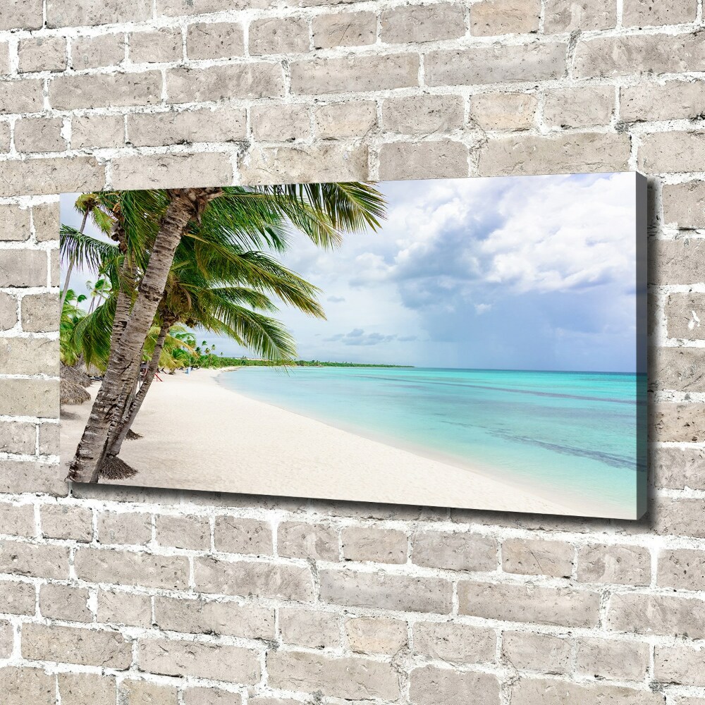 Tableau mural sur toile Plage tropicale