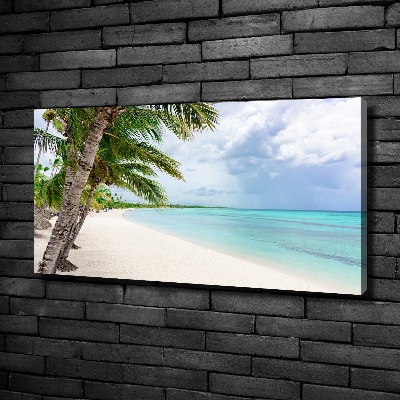 Tableau mural sur toile Plage tropicale