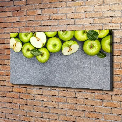 Tableau sur toile Pommes vertes