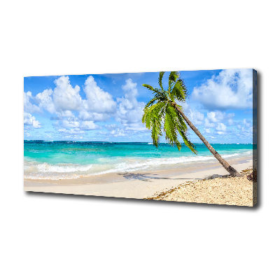 Tableau sur toile Plage tropicale