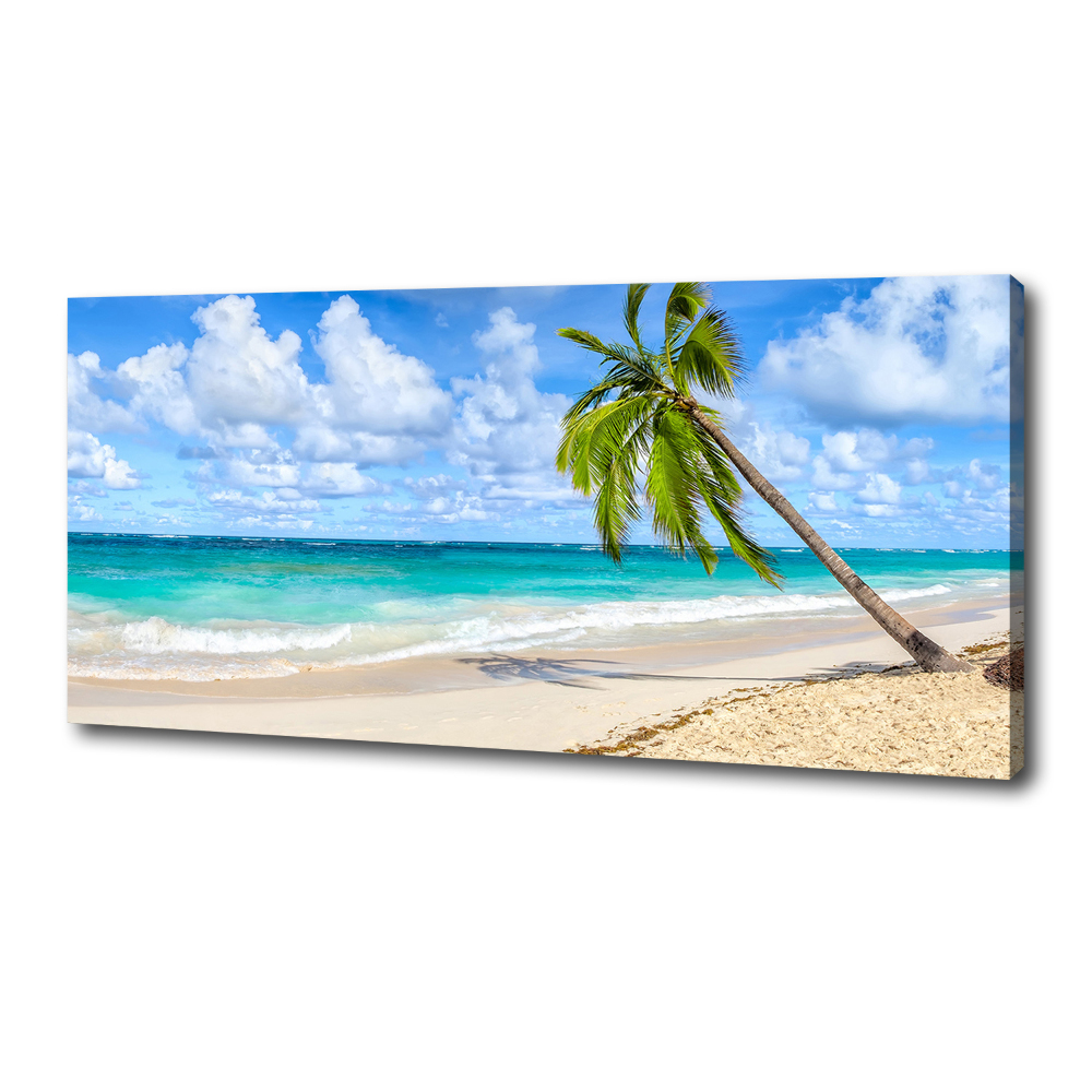 Tableau sur toile Plage tropicale