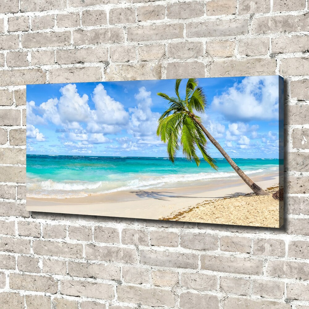 Tableau sur toile Plage tropicale