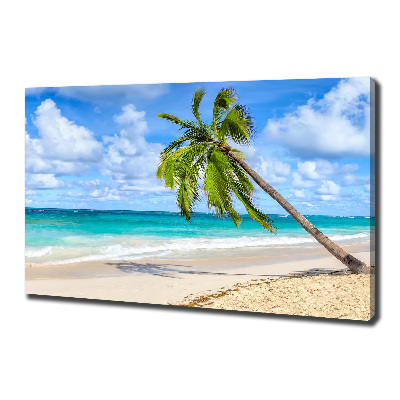 Tableau sur toile Plage tropicale