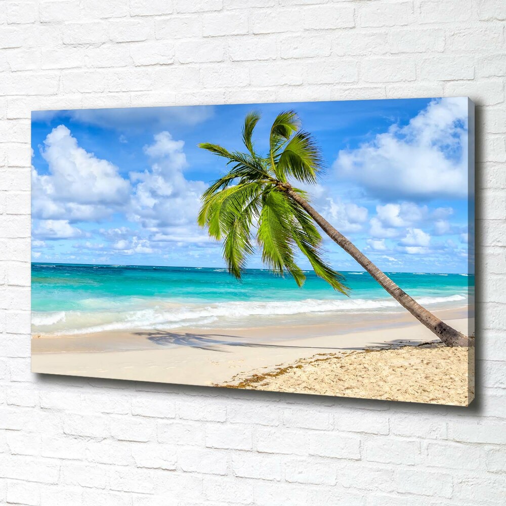 Tableau sur toile Plage tropicale