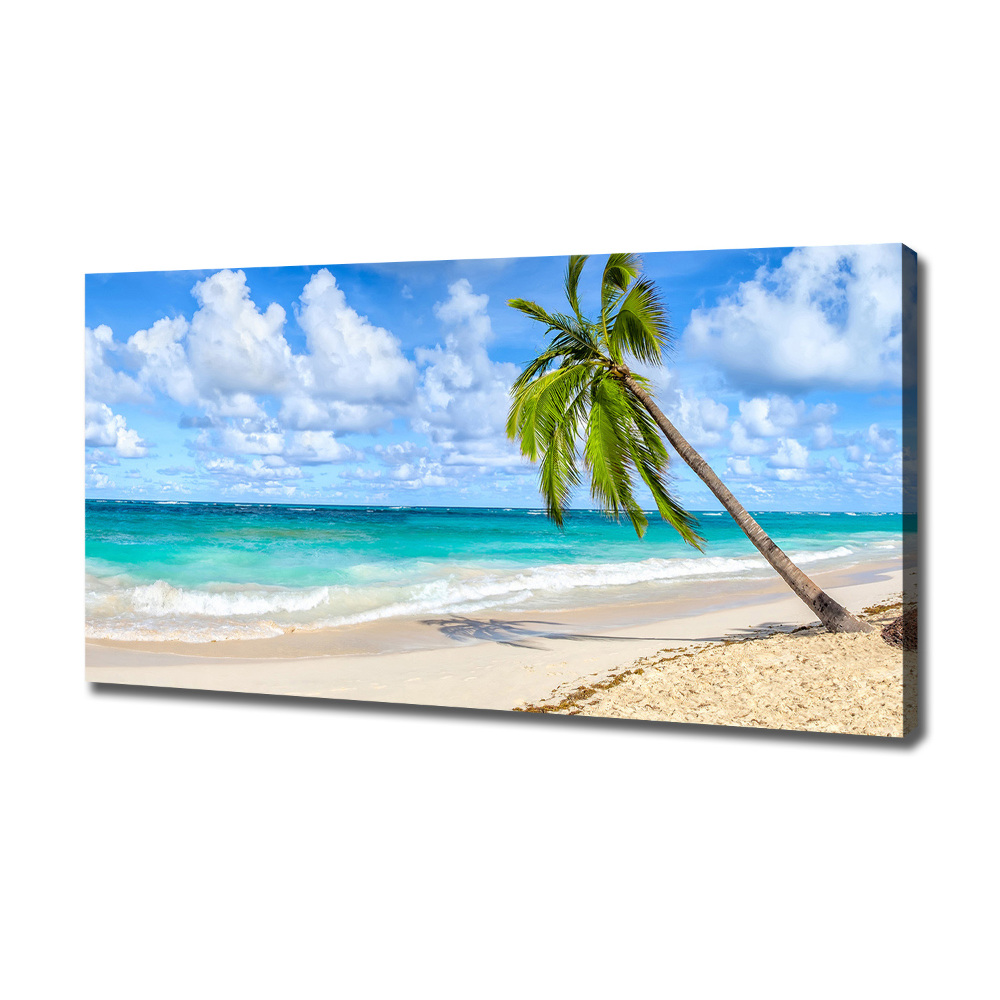 Tableau sur toile Plage tropicale