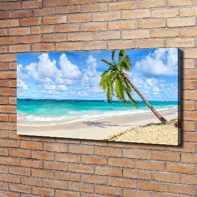 Tableau sur toile Plage tropicale