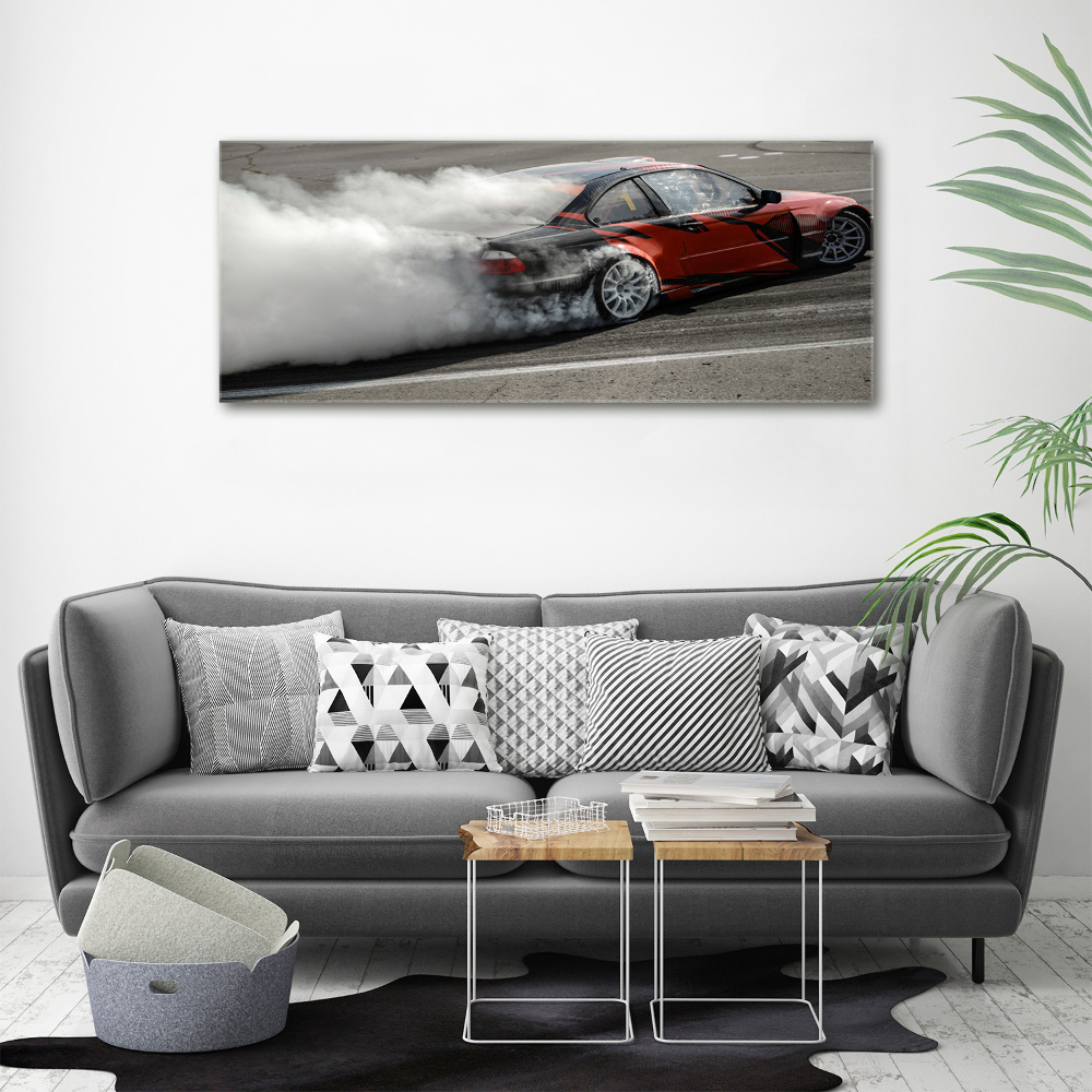 Tableau sur toile Piste de drift