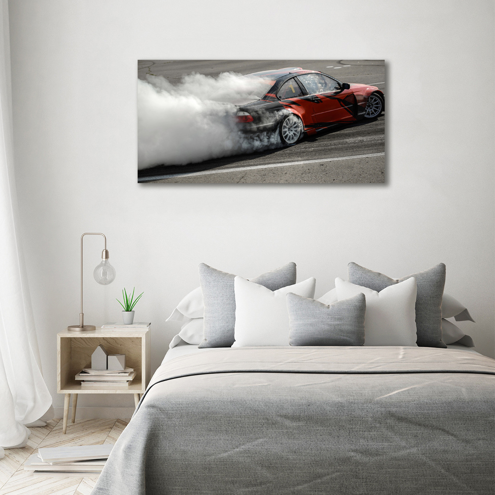 Tableau sur toile Piste de drift